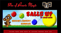 Desktop Screenshot of fiveofheartsmagic.com